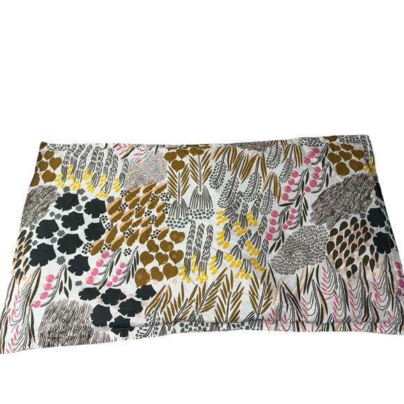 Marimekko Pieni Letto King Pillow Shams Pillow Cases Cotton Percale Floral Boho - Picture 2 of 10
